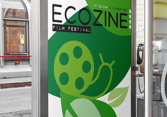 Concurso cartel de la 15ª edición de Ecozine Film Festival, festival coorganizado por la Asociación Cultural Ecozine y el Excmo. Ayuntamiento de Zaragoza.
